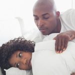 A couple in shocking once per year intimacy