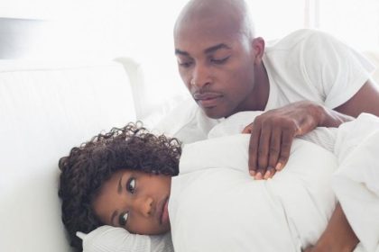 A couple in shocking once per year intimacy